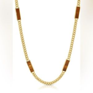 Blake’s tiger eye necklace